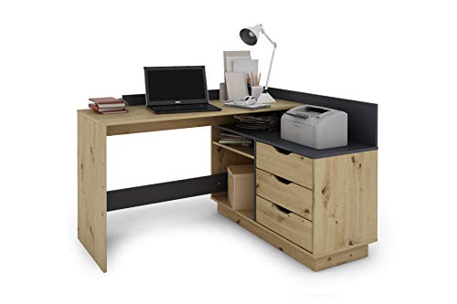 Übersicht: Schreibtische aus Eichenholz günstig online kaufen | Schreibtische