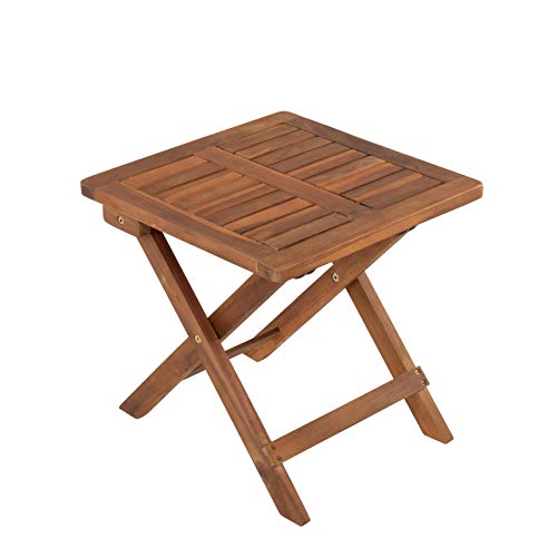Estexo Beistelltisch Holztisch Lounge Tisch Kaffeetisch Gartentisch Klapptisch